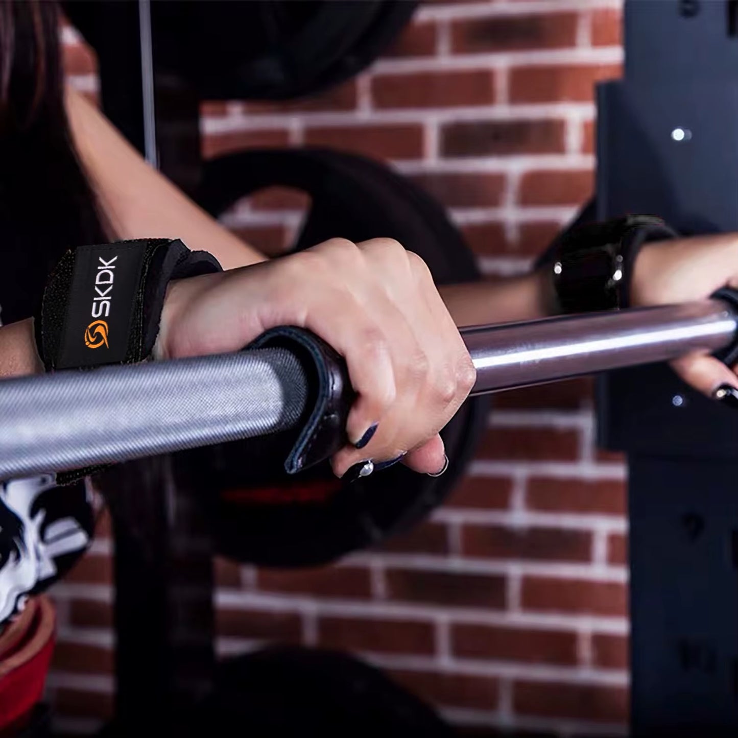 SKDK lifting straps made for pulling movemens, Bodybuilding, power lifting, Sports Training, etc. PVC