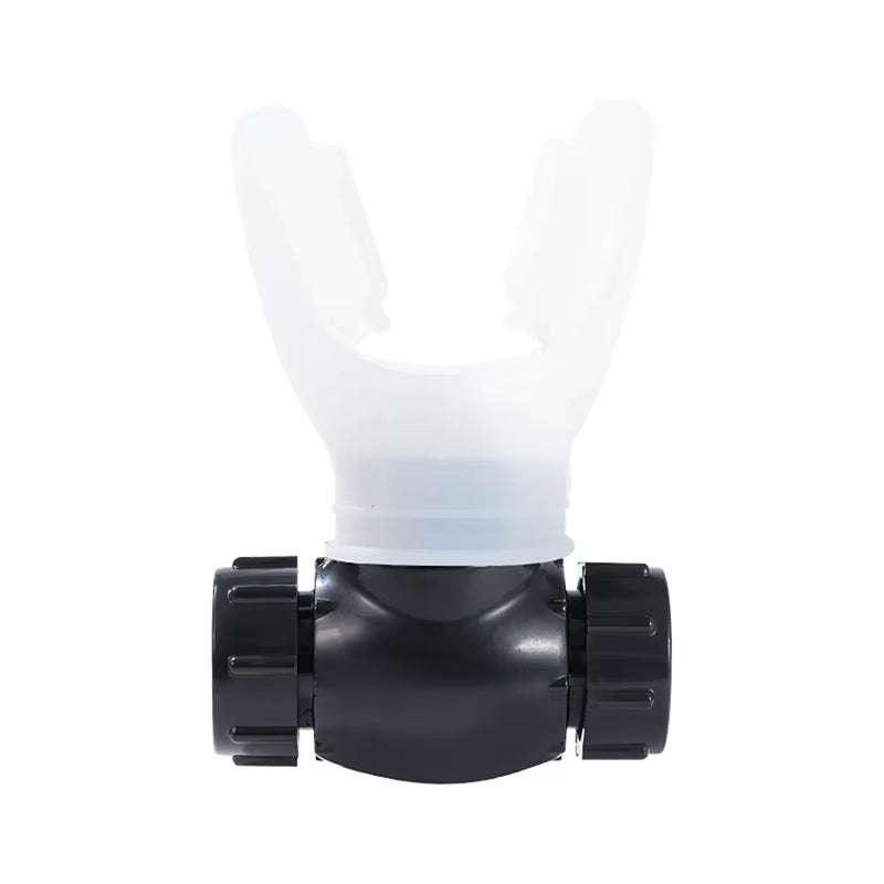 Lung Trainer Exercise Device with Silicone Mouthpiece for Home Health Care