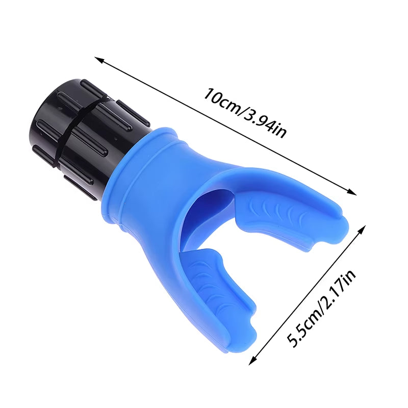 Lung Trainer Exercise Device with Silicone Mouthpiece for Home Health Care