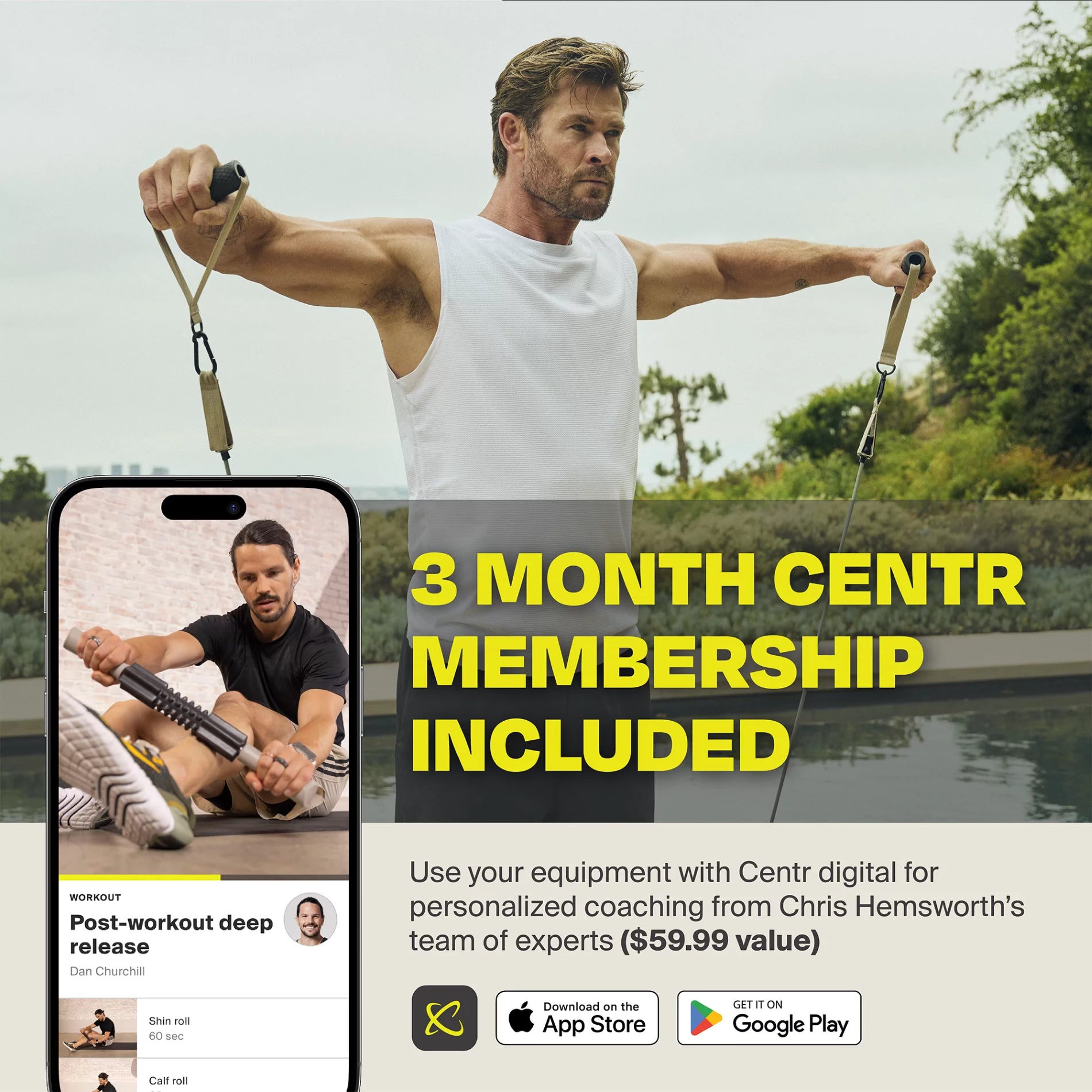  Recovery Kit, Targets Sore Muscles, 6-Piece Set with 3-Month  Membership
