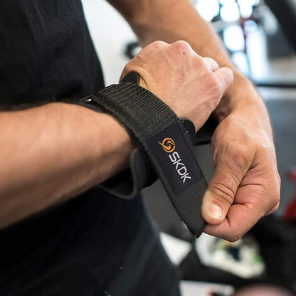 SKDK lifting straps made for pulling movemens, Bodybuilding, power lifting, Sports Training, etc. PVC
