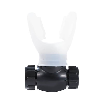 Lung Trainer Exercise Device with Silicone Mouthpiece for Home Health Care