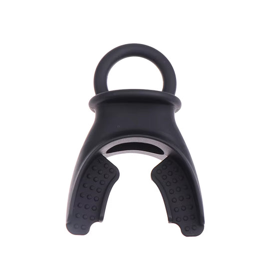 Lung Trainer Exercise Device with Silicone Mouthpiece for Home Health Care