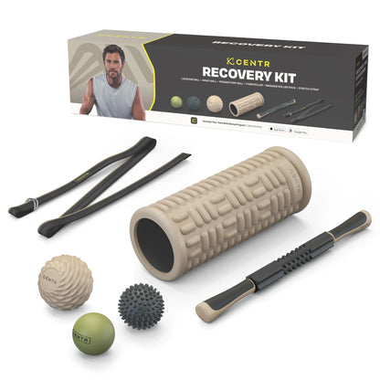  Recovery Kit, Targets Sore Muscles, 6-Piece Set with 3-Month  Membership